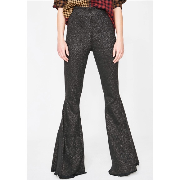 shimmer bell bottoms